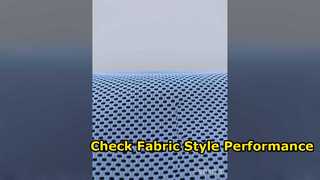 Cationic Check Fabric: Style Meets Performance
