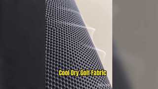 Golf Shirt Fabric: Stay Cool & Dry All Day
