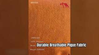 Heavy Duty Pique Fabric Built Tough Breathable