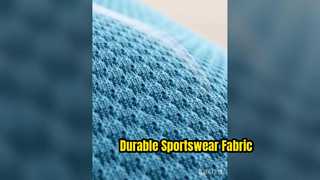 260GSM Check Knit Fabric for Sportswear