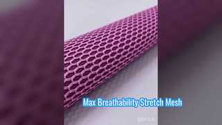 Super Breathable Stretch Mesh Fabric