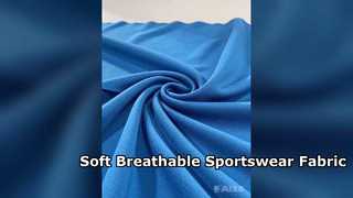 Soft Brushed Pique Fabric for Sportswear